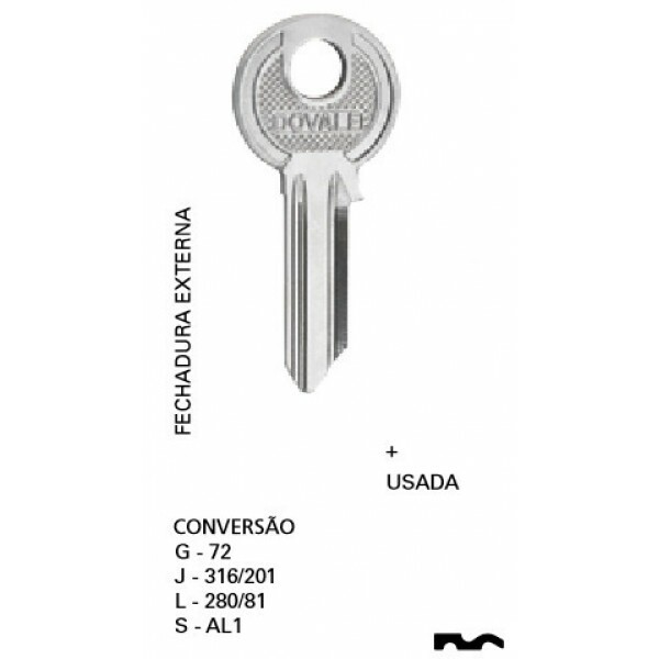 Chave Aliança 72 10 Unidades